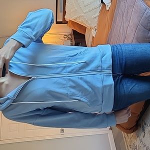Baby blue hoodie